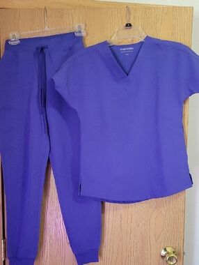 Indigo Size XXS Mandala Scrubs